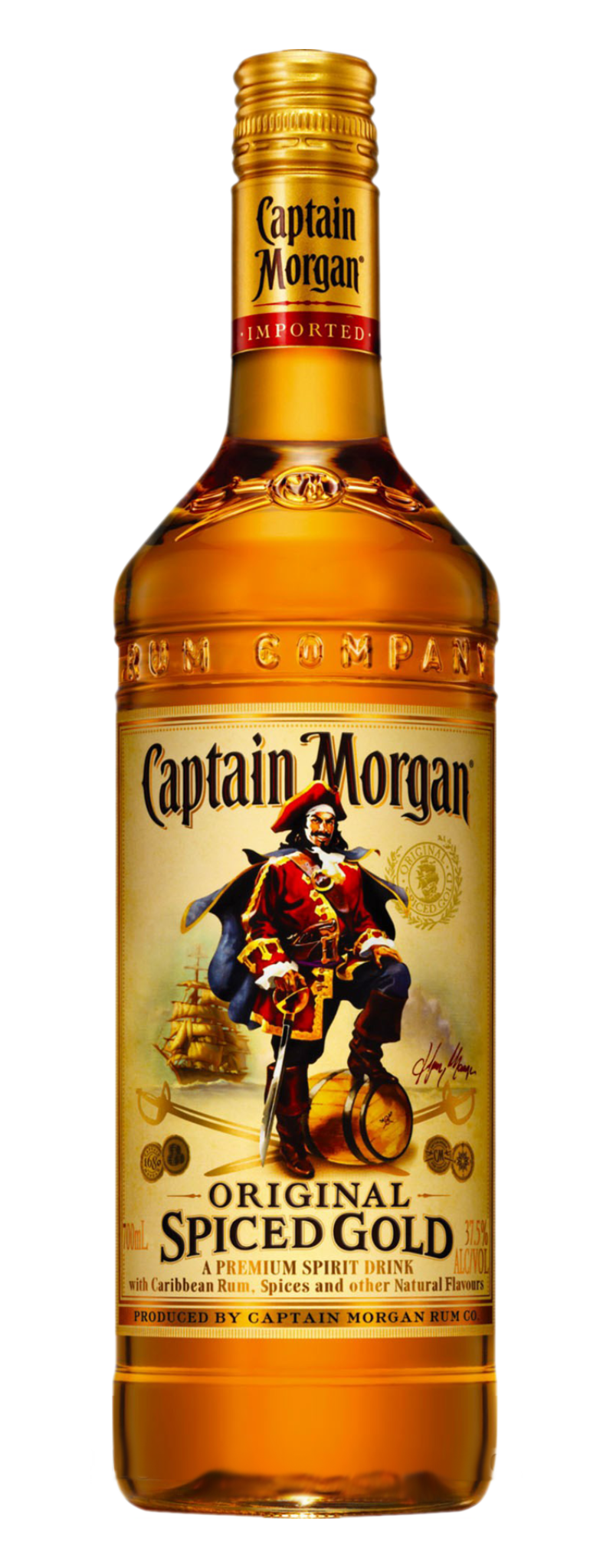 Captain Morgan Gold Spiced  - 750ml
