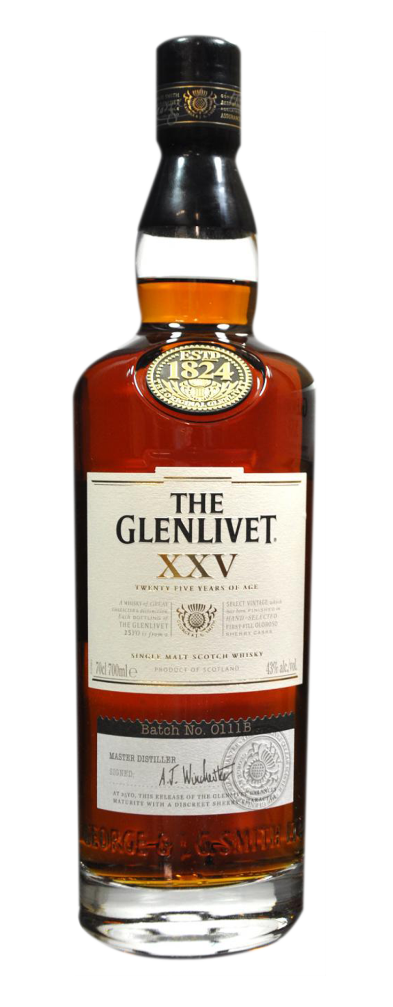 The Glenlivet 25 YO (25yo) - 700ml