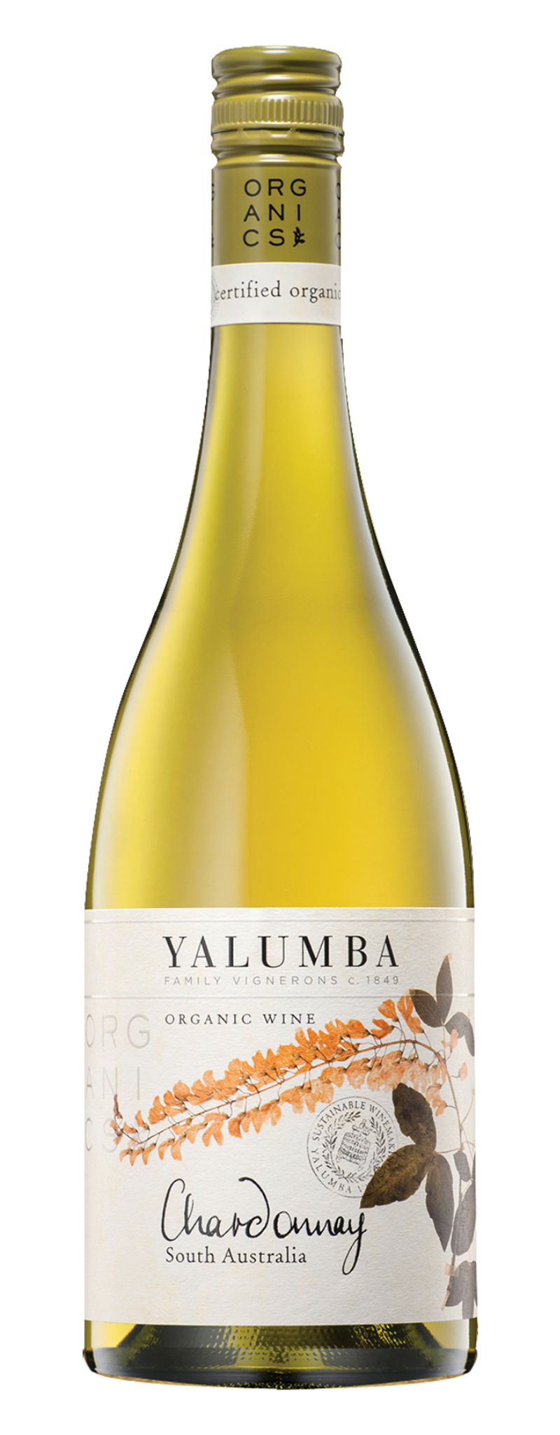 Yalumba Organic Riverland Chardonnay  - 750ml