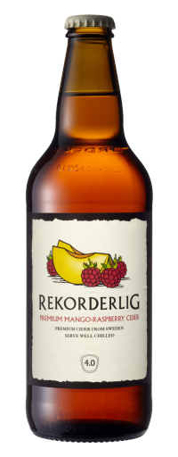 Rekorderlig Premium Mango Raspberry Cider (Thùng 24 chai)  - 330ml