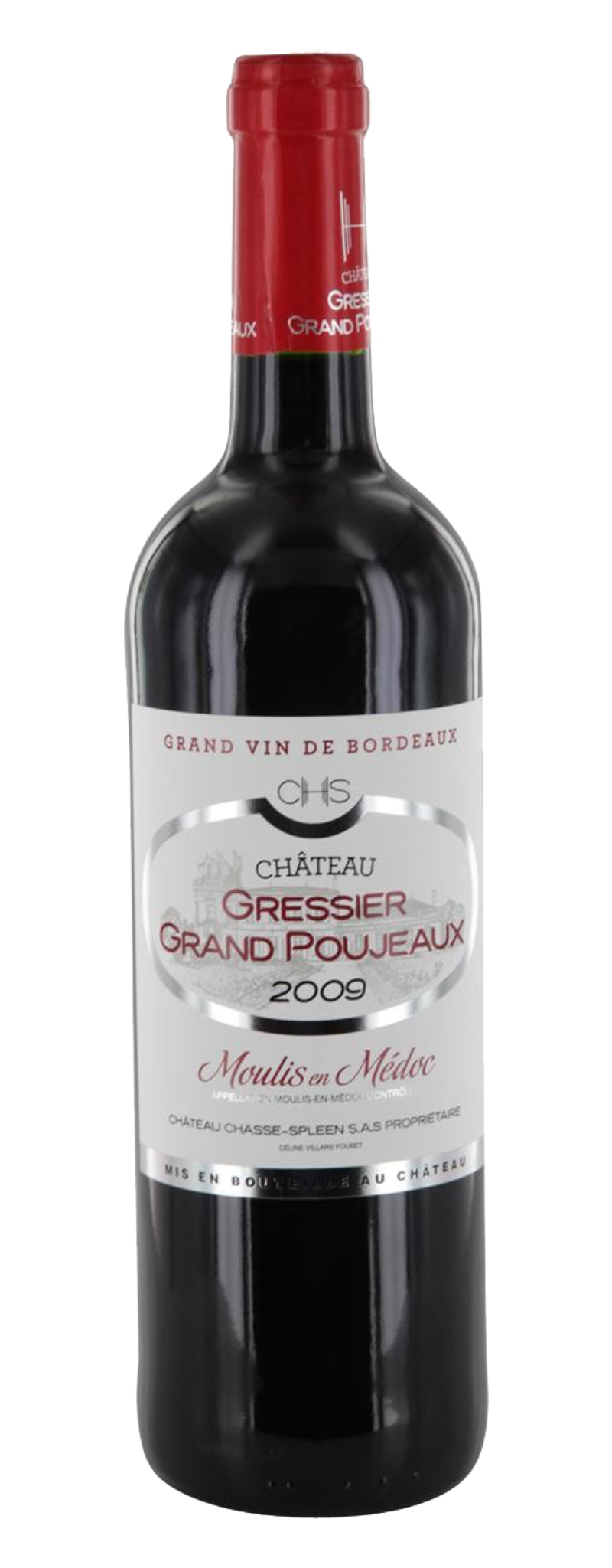 Gressier Grand Poujeaux - Moulis en Médoc  - 750ml