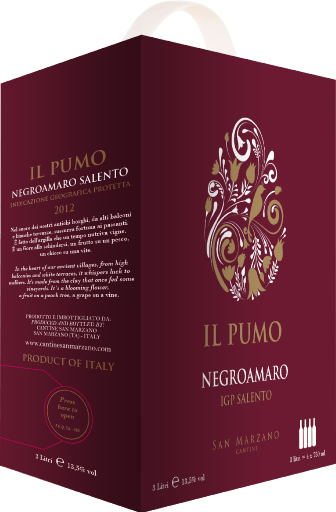 Il Pumo Negroamaro (Vang bịch Ý 3L)  - 3L