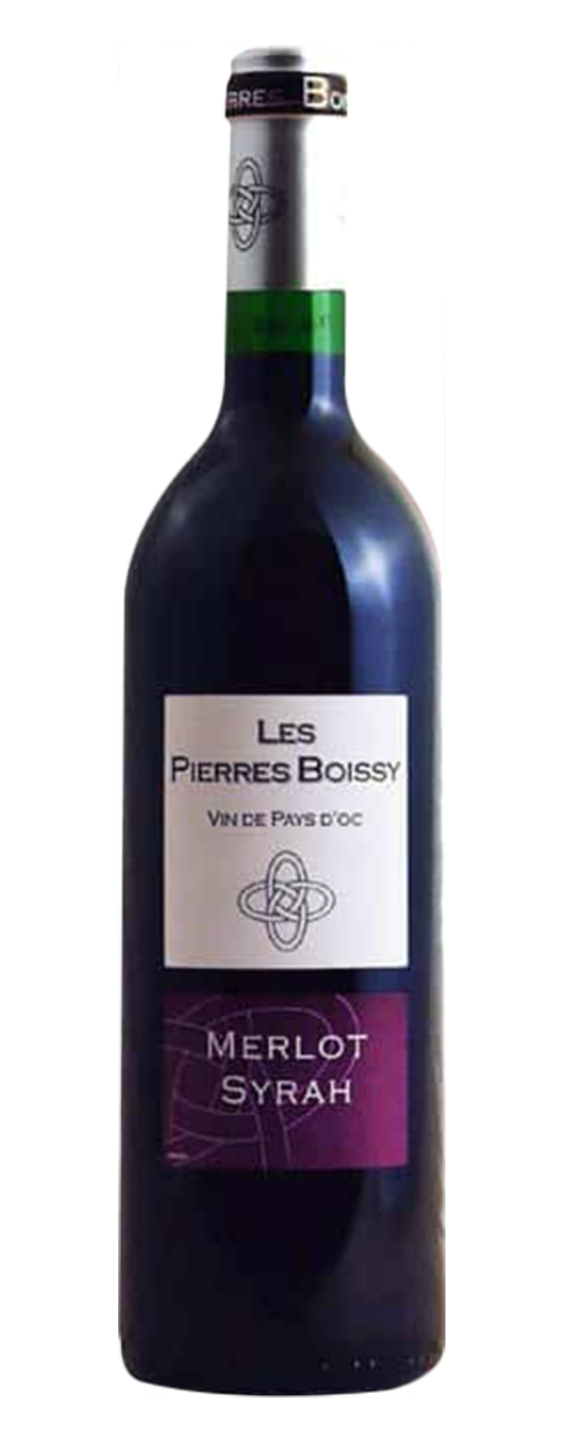 Les Pierres Boissy, Syrah Merlot, IGP d'Oc  - 750ml