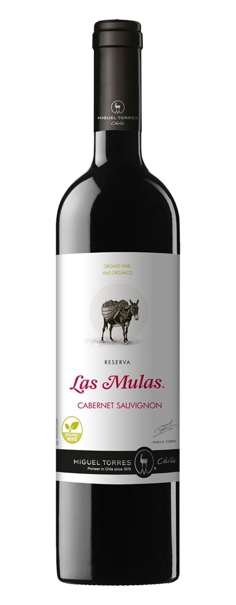 Miguel Torres, Las Mulas Organic Cabernet Sauvignon  - 750ml