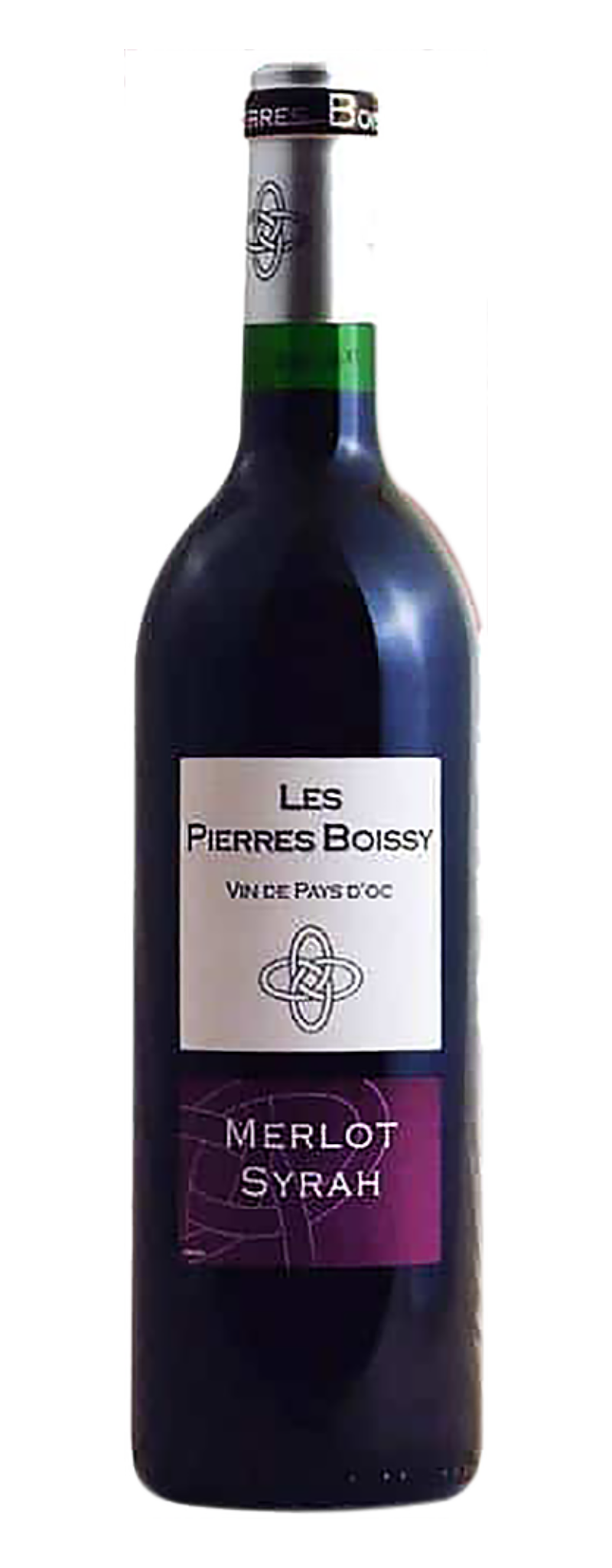 Les Pierres Boissy, Syrah Merlot, IGP d'Oc  - 750ml