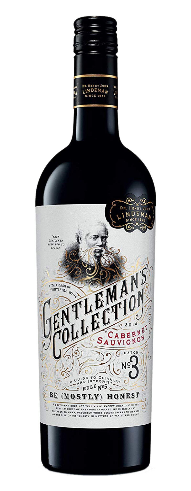Dr Henny Linderman's, Gentleman's Collection, Cabernet Sauvignon, Batch N°3, South Eastern  - 750ml