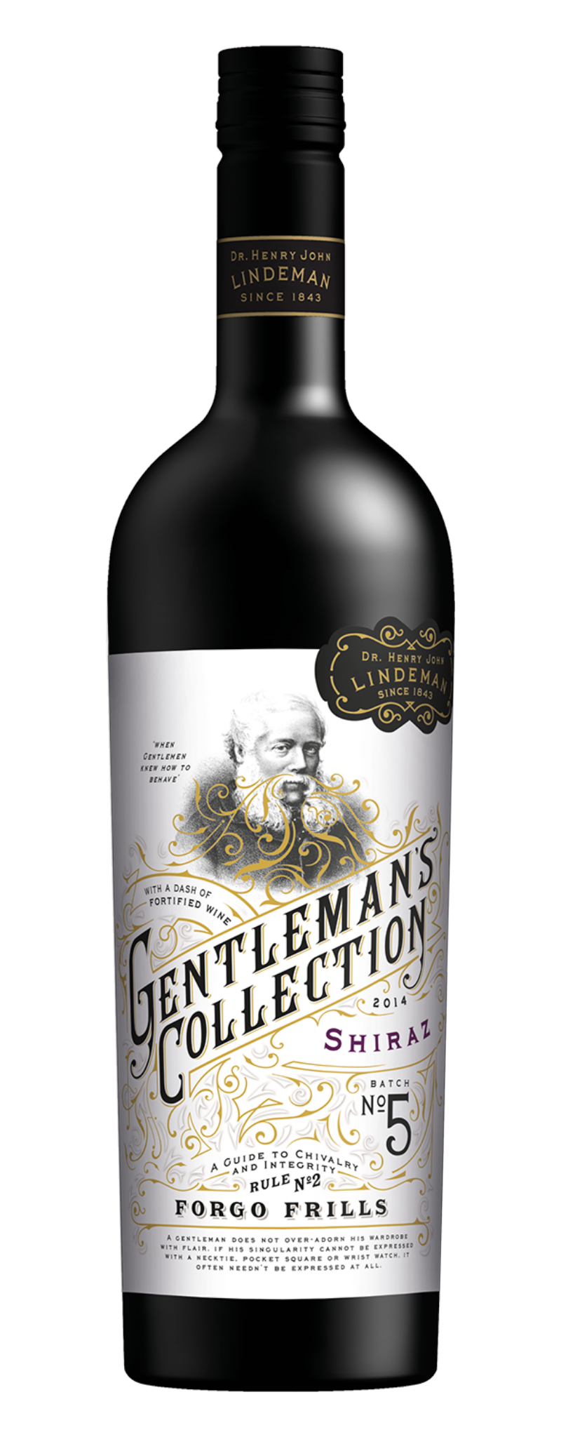 Dr Henny Linderman's, Gentleman's Collection, Shiraz, Batch N°5, South Eastern  - 750ml